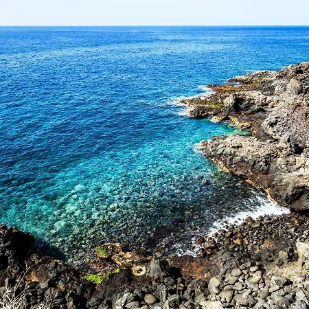 Blue Waters With Heated Pool Lägenhet Costa Del Silencio